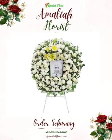 Krans Bunga Duka kesambi