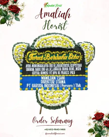 Papan Bunga Duka kesambi